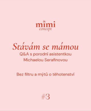 V dnešním dílu se s porodní asistentkou Michaelou Serafinovou @michaelaserafinova podíváme blíž na období těhotenství. 🤰🏼...