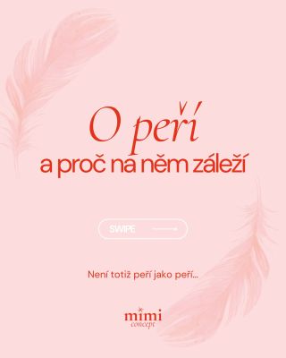 ✨ Víte, že ne každá péřová zavinovačka je stejná? Rozdíl je v tom, kolik prachového peří opravdu obsahuje. To naše tvoří...