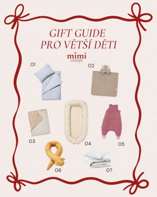 Dárky, které nerostou jen s dětmi, ale i s jejich potřebami. 🤍 Vybrali jsme pro vás naše nejoblíbenější kousky pro větší...